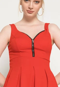 Wal G Zip Skater Dress – Cocktail Dress / Party Dress . Cheap Online|Women Dress