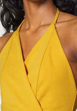 Wal G Zoey Halter Wrap Skater Dress – Cocktail Dress / Party Dress . Crazy Deals|Women Dress